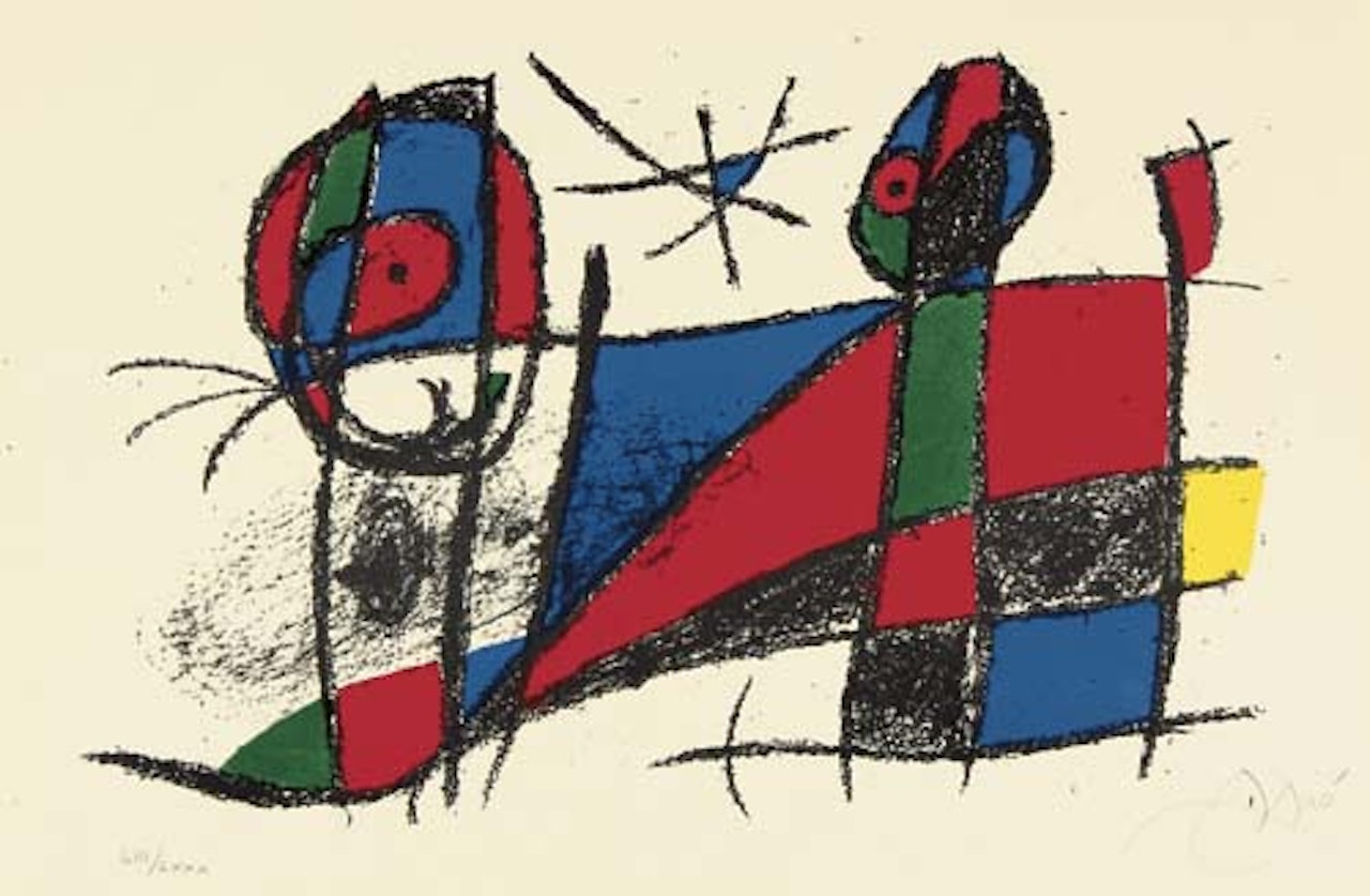 Lithographs II by Joan Miró