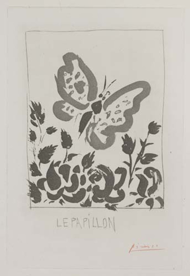 Le Papillon by Pablo Picasso