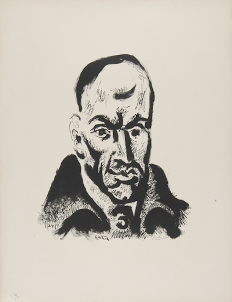 Portrait de Góngora by Pablo Picasso