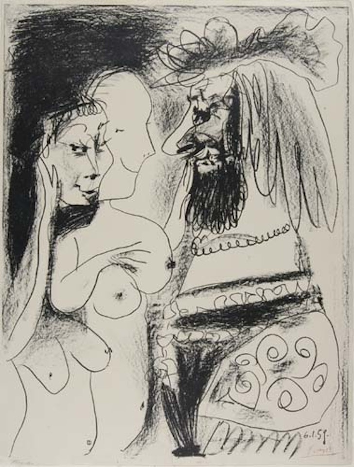 Le Vieux Roi by Pablo Picasso