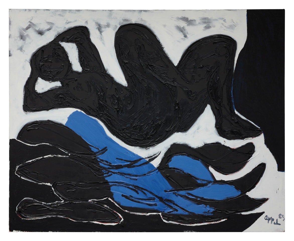 Reclining Nude by Karel Appel