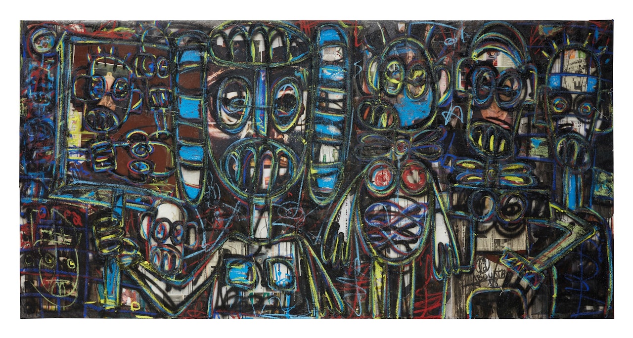 Untitled by Aboudia Abdoulaye Diarrassouba