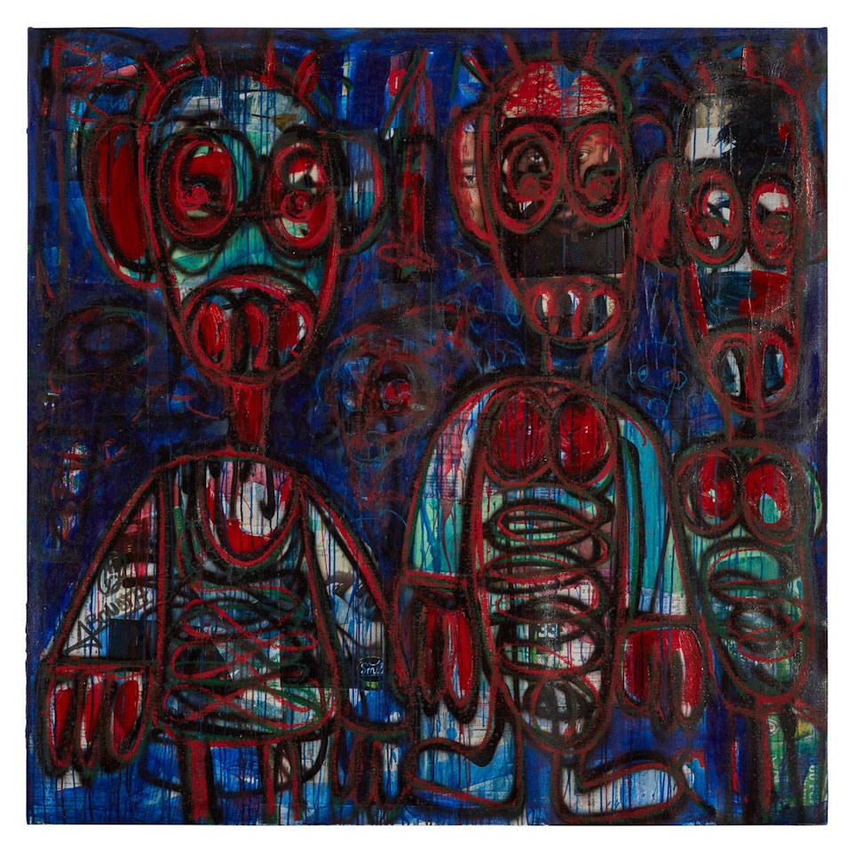Untitled by Aboudia Abdoulaye Diarrassouba