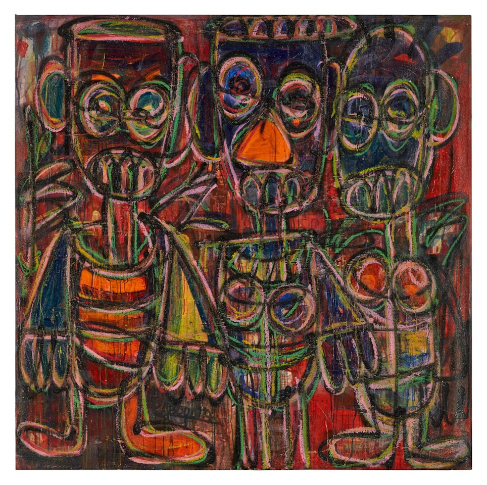 Untitled by Aboudia Abdoulaye Diarrassouba