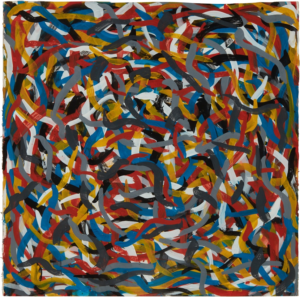 Brushstrokes by Sol LeWitt