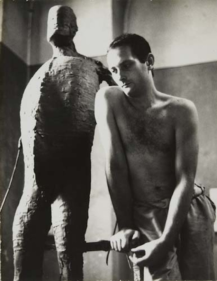 Augusto Perez in his studio by Richard Avedon