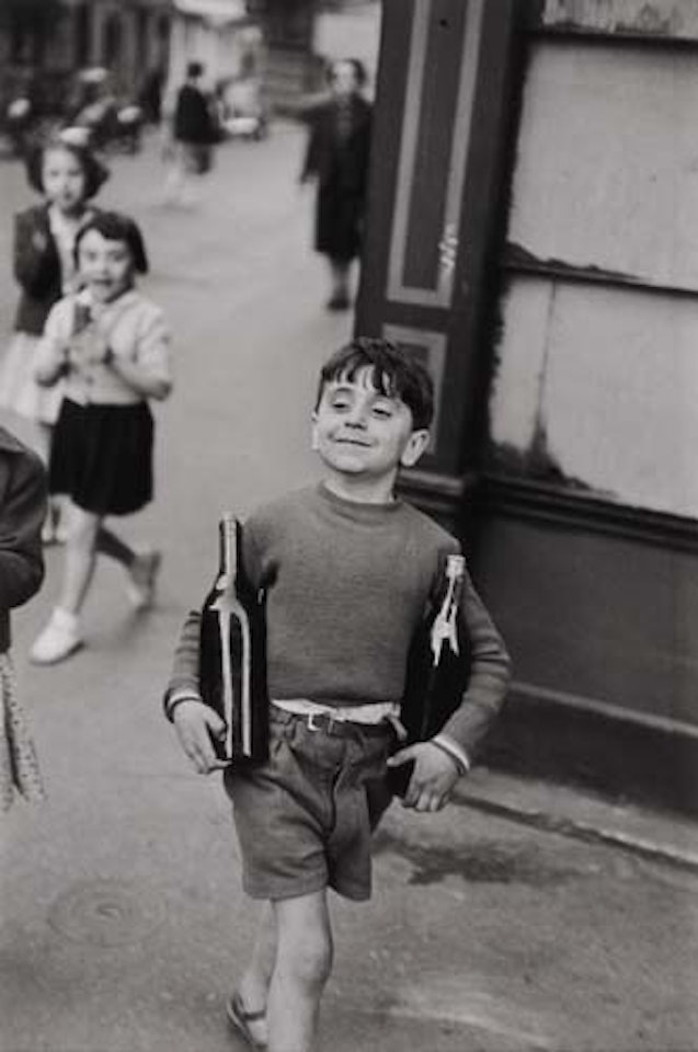 Rue Mouffetard, Paris by Henri Cartier-Bresson