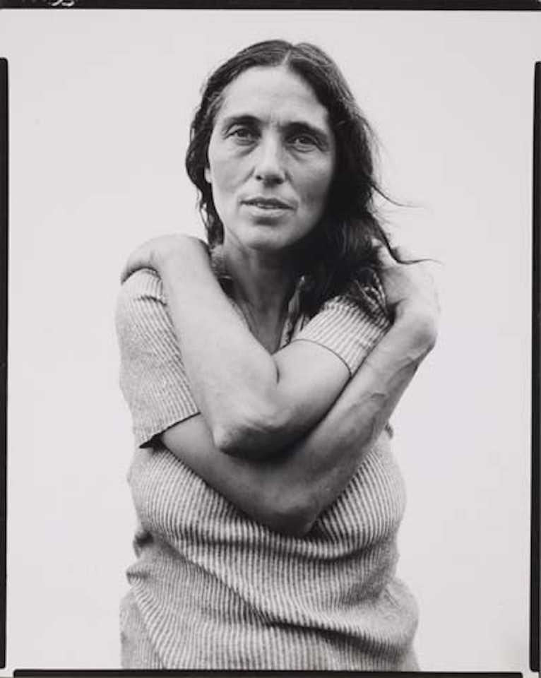June Leaf by Richard Avedon