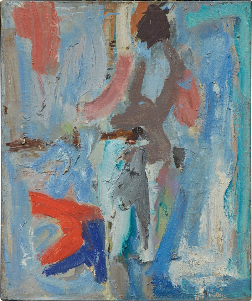 Femme debout (Mujer erguida) by Eugène Leroy