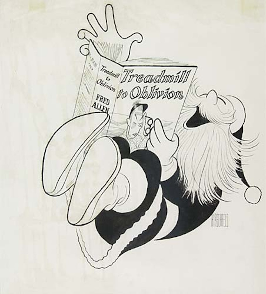 Fred Allen by Al Hirschfeld