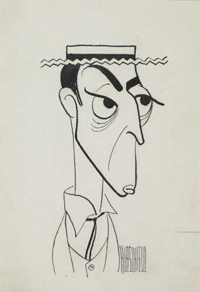 Buster Keaton by Al Hirschfeld