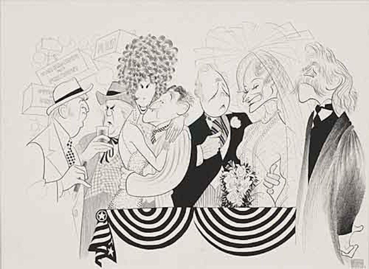 Of thee I sing by Al Hirschfeld