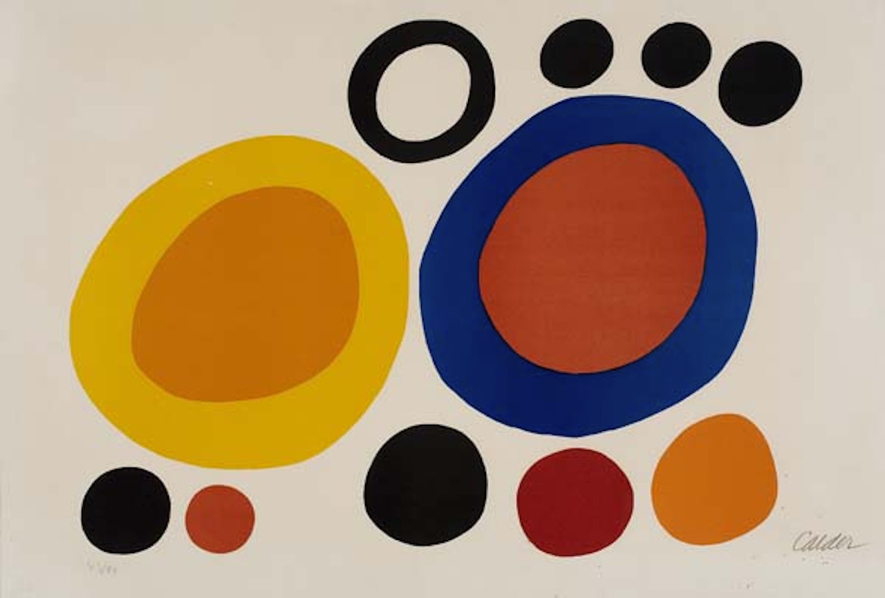 Circle Composition by Alexander Calder