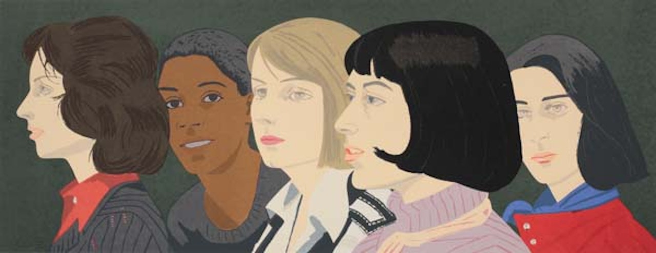 Five Women by Alex Katz