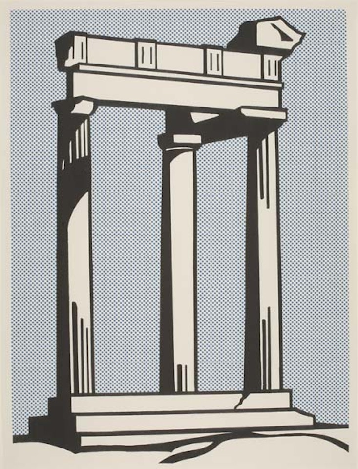 Temple by Roy Lichtenstein