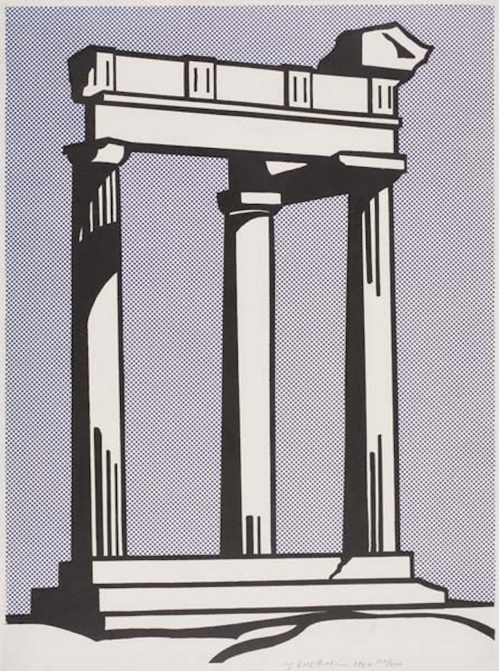 Temple by Roy Lichtenstein