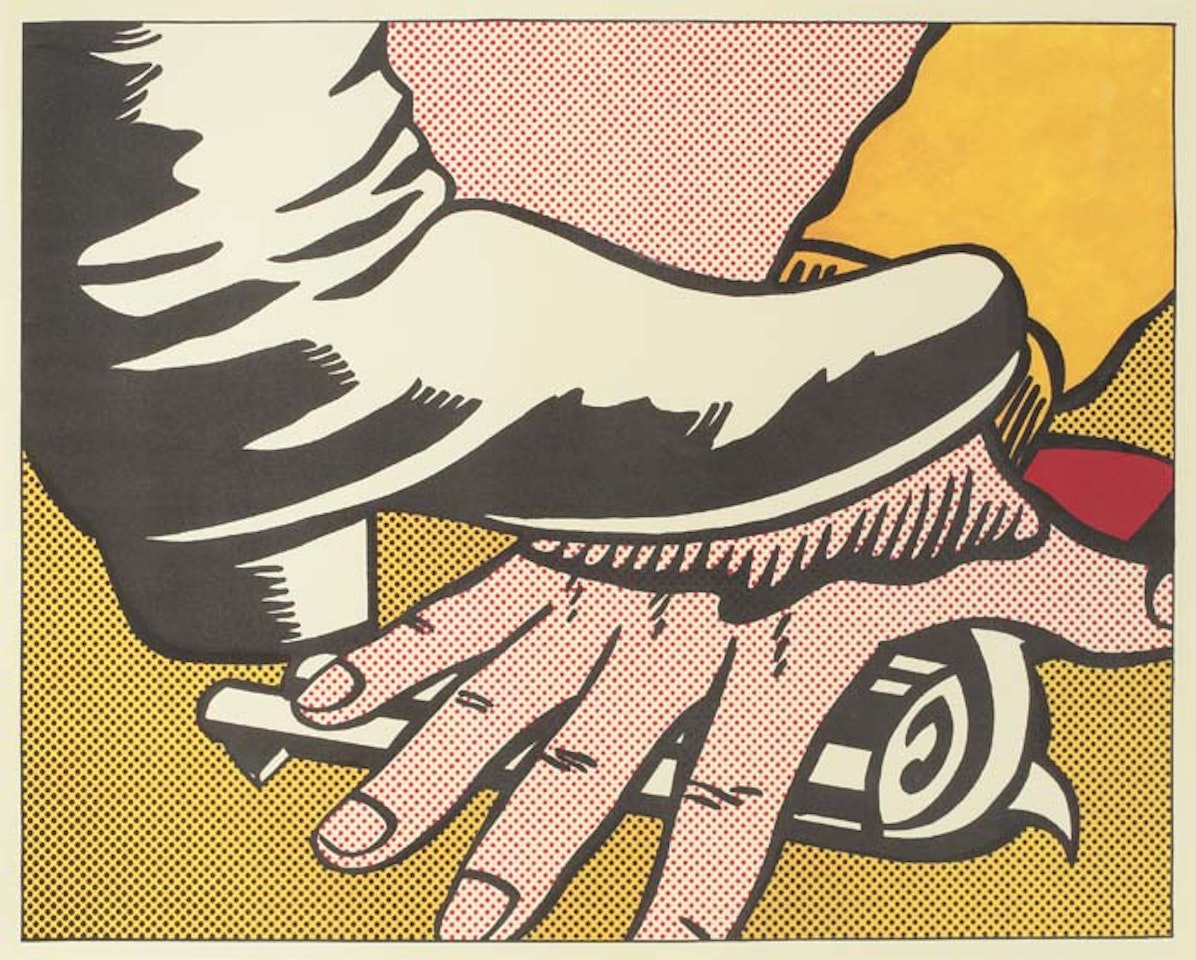 Foot and Hand by Roy Lichtenstein