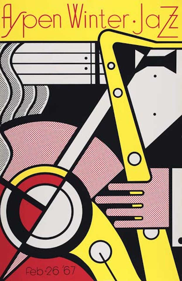 Aspen Winter Jazz by Roy Lichtenstein