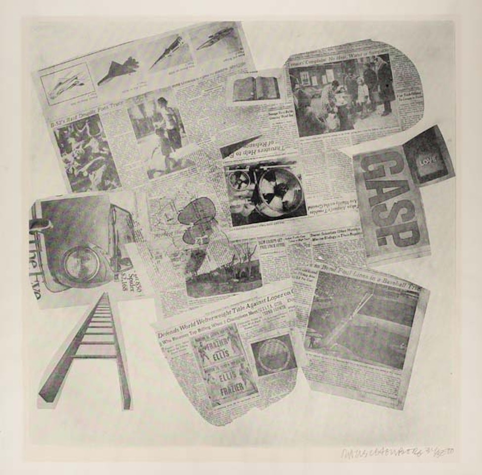 Features from Currents by Robert Rauschenberg
