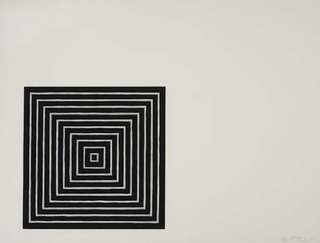 Angriff by Frank Stella