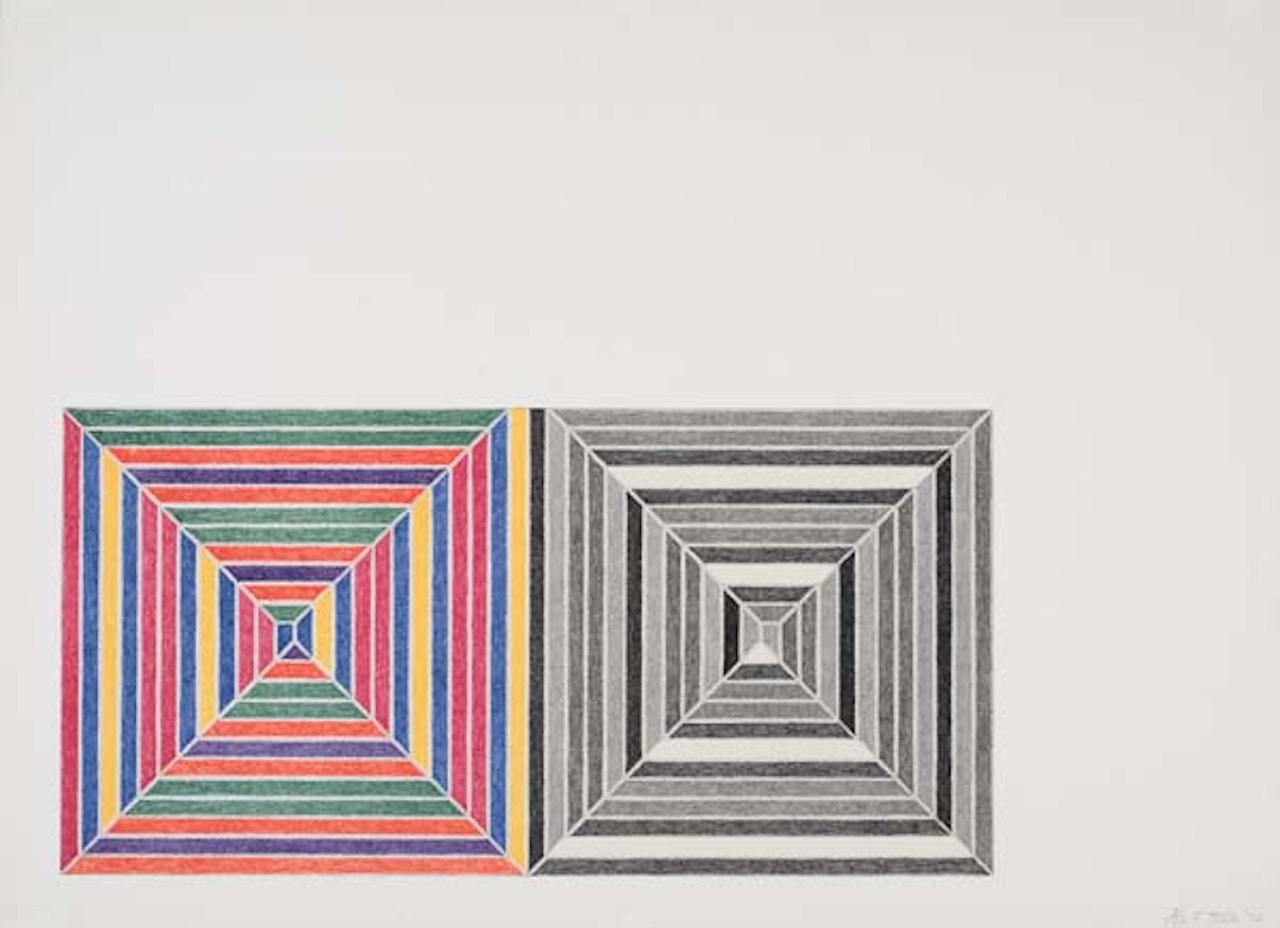 Jasper's Dilemma by Frank Stella
