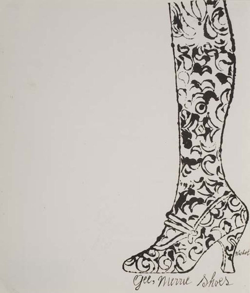 Gee Merrie Shoes by Andy Warhol