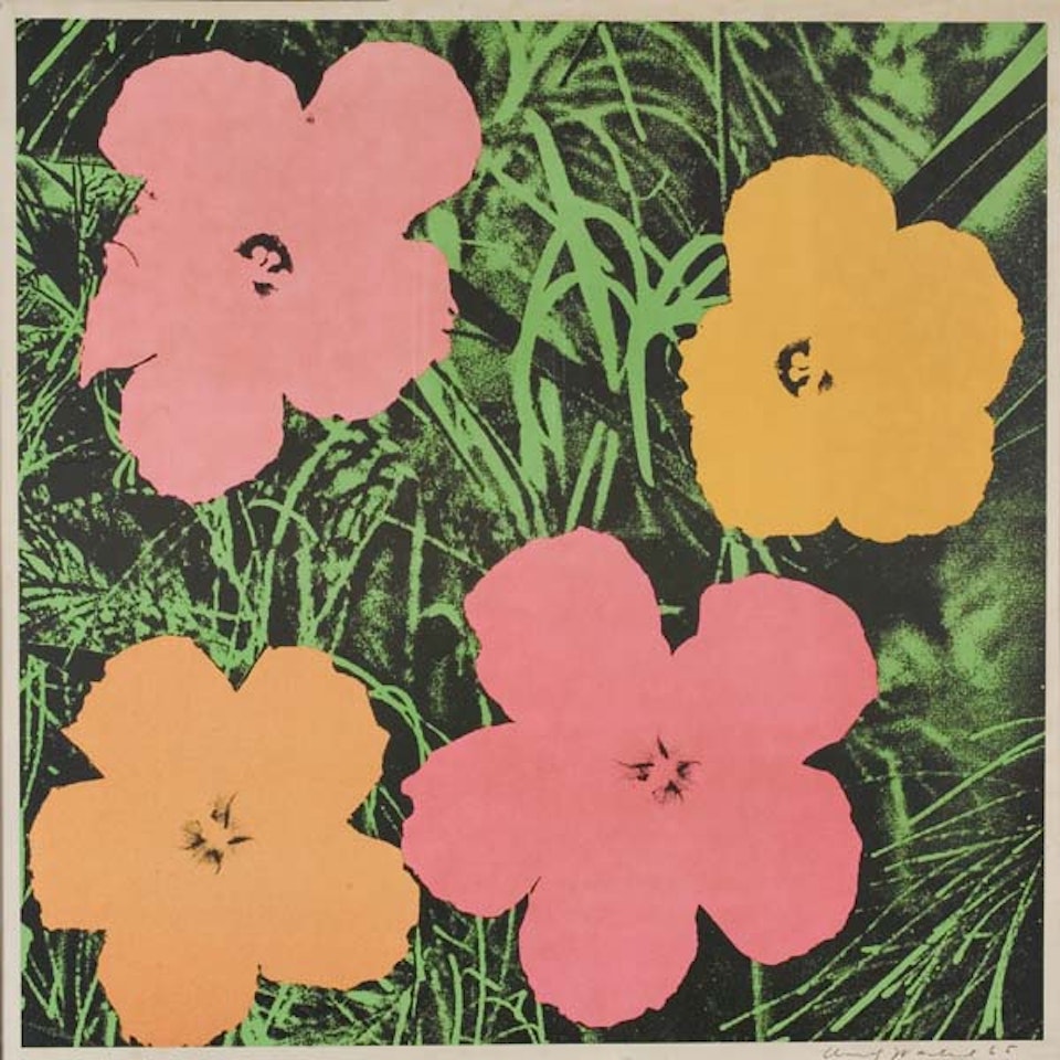 Flowers by Andy Warhol