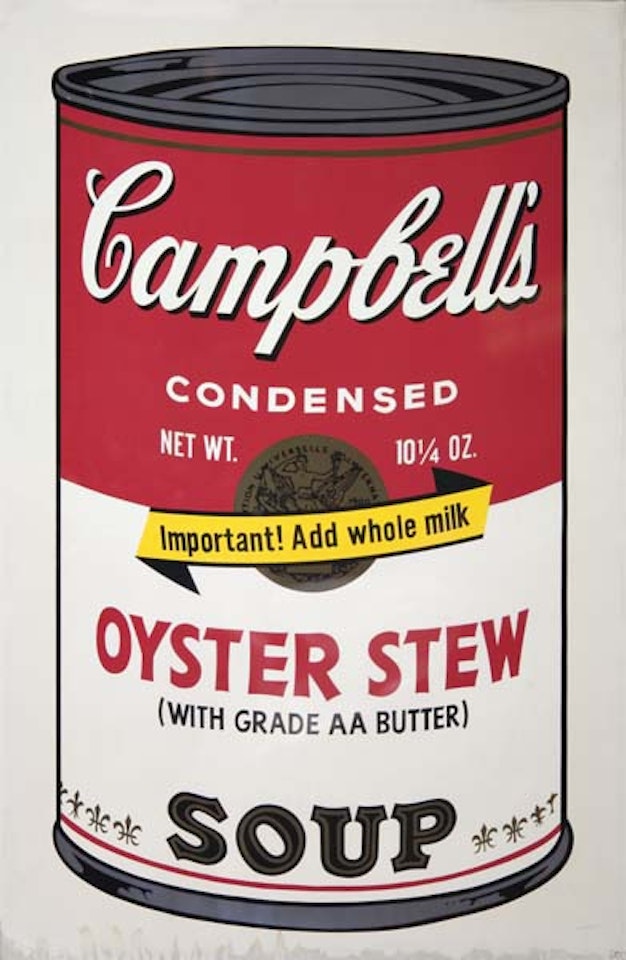 Oyster Stew by Andy Warhol