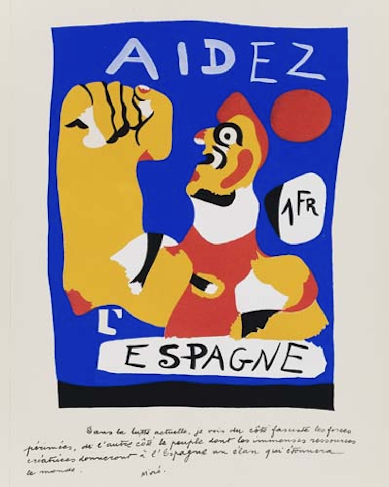 Aidez l'Espagne by Joan Miró