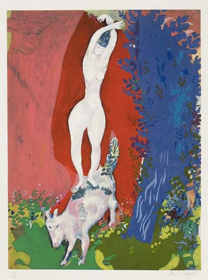 Femme de Cirque by Marc Chagall