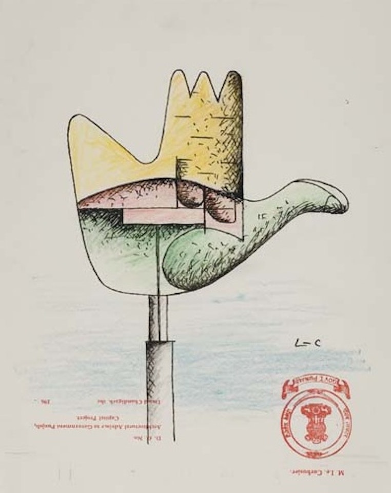 La Main ouverte by Le Corbusier
