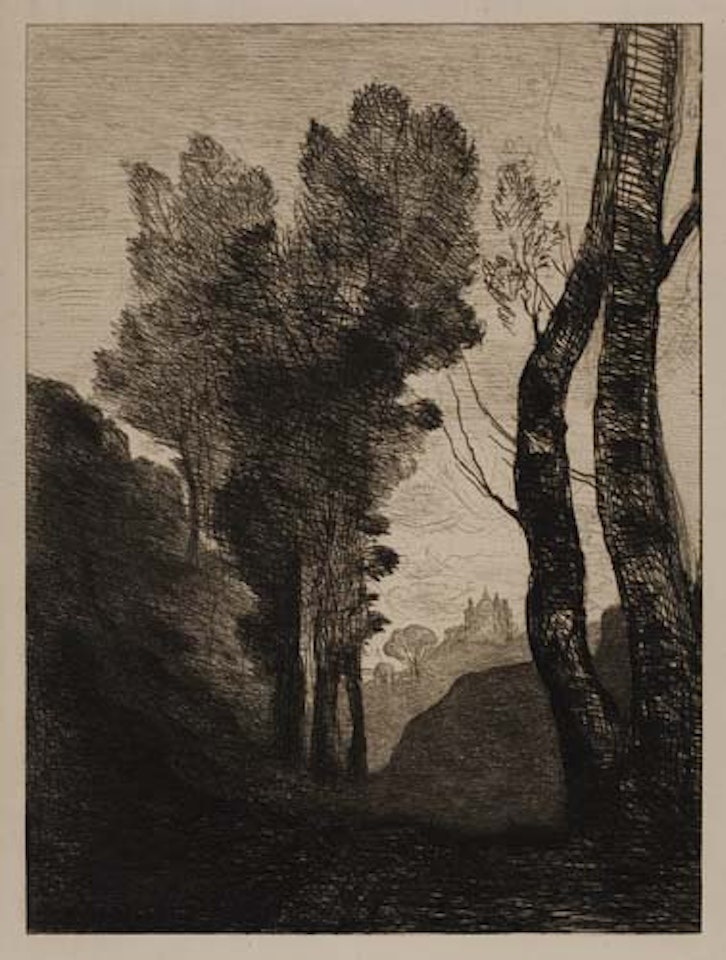 Environs de Rome by Jean Baptiste Camille Corot