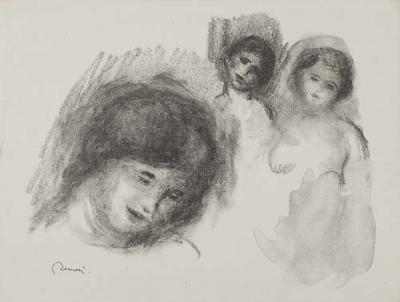 La Pierre au Trois Croquis by Pierre-Auguste Renoir