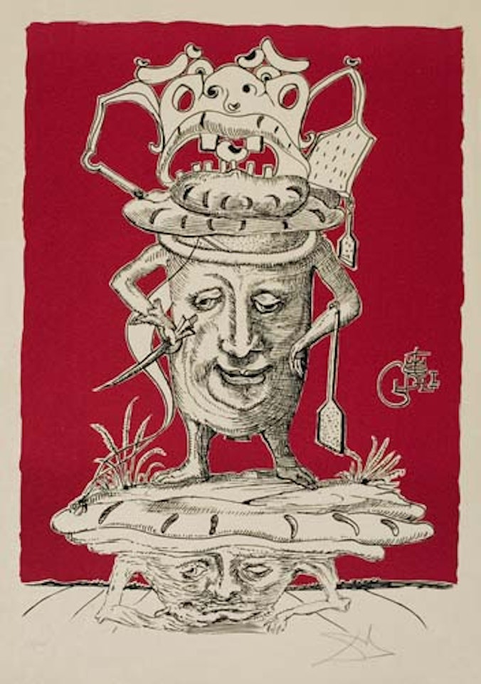 Les Songes Drolatiques de Pantegruel by Salvador Dali