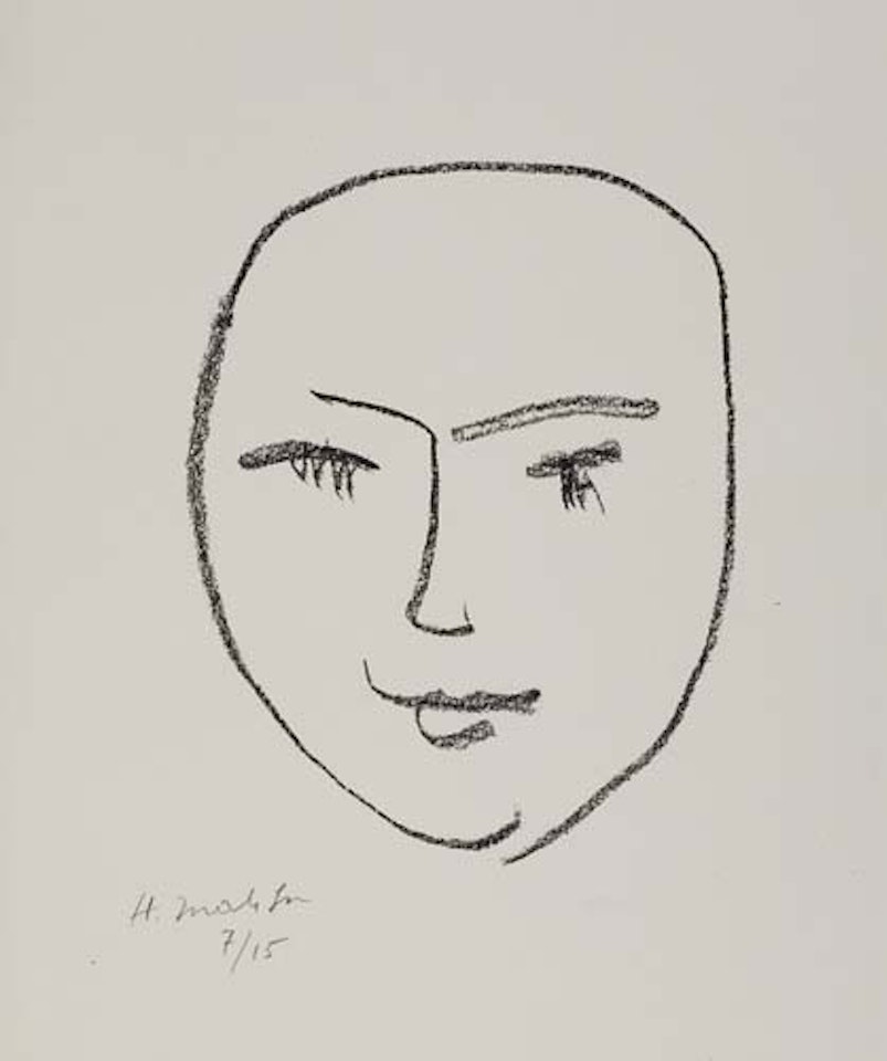 Paul Demarne, Masque by Henri Matisse
