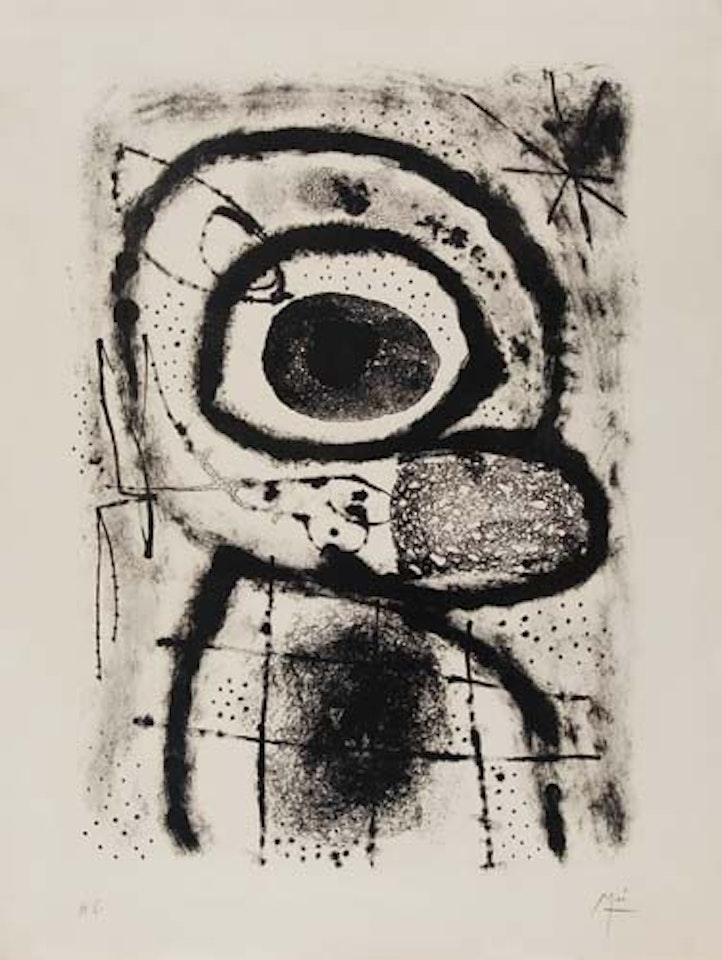 Le Penseur by Joan Miró