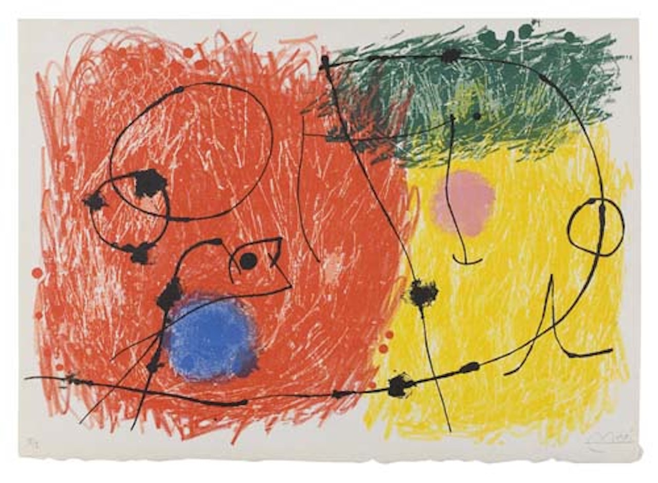 Le Lézard aux Plumes d'Or by Joan Miró