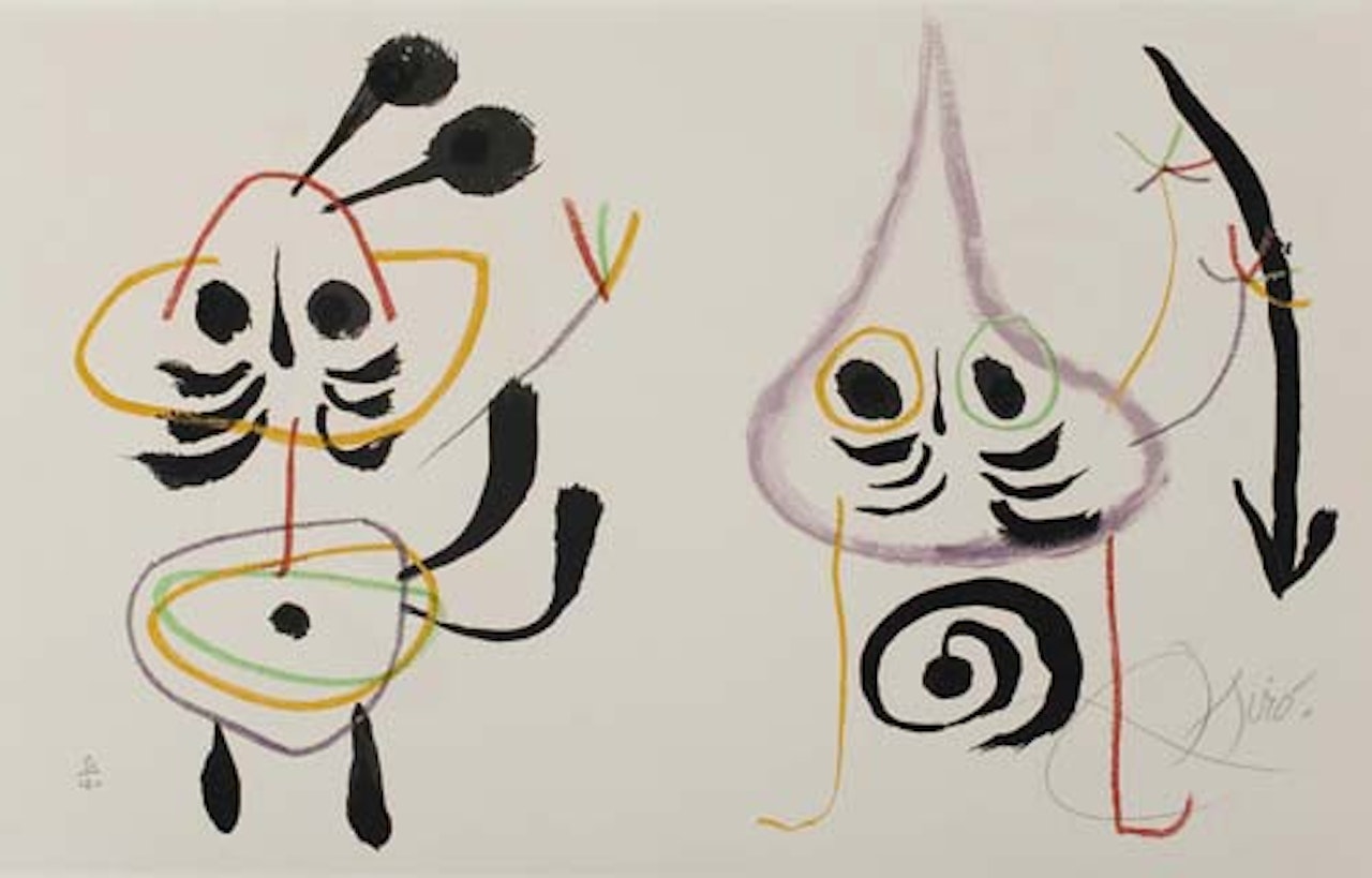 L'Enfance d'Ubu by Joan Miró
