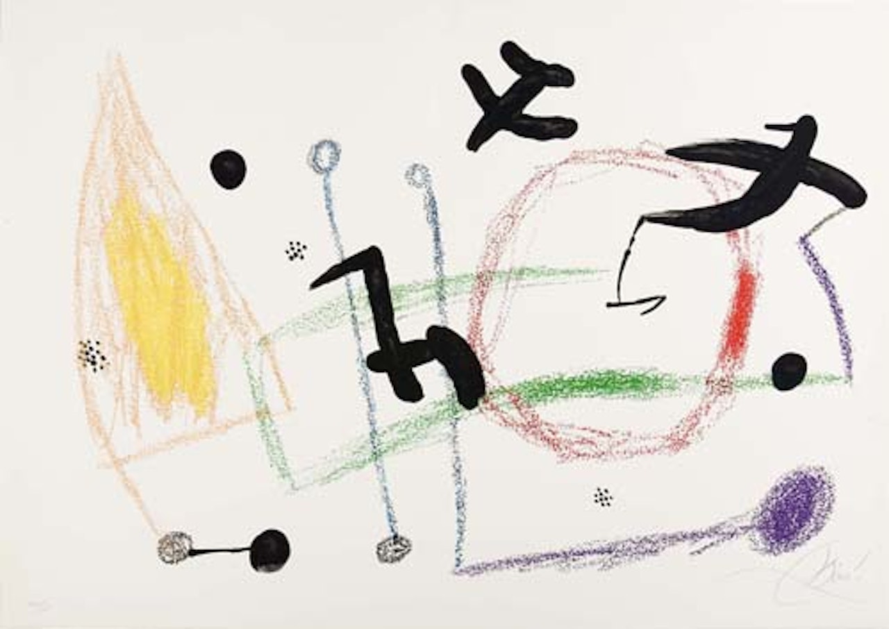 Maravillas con Variaciones Acrósticas by Joan Miró