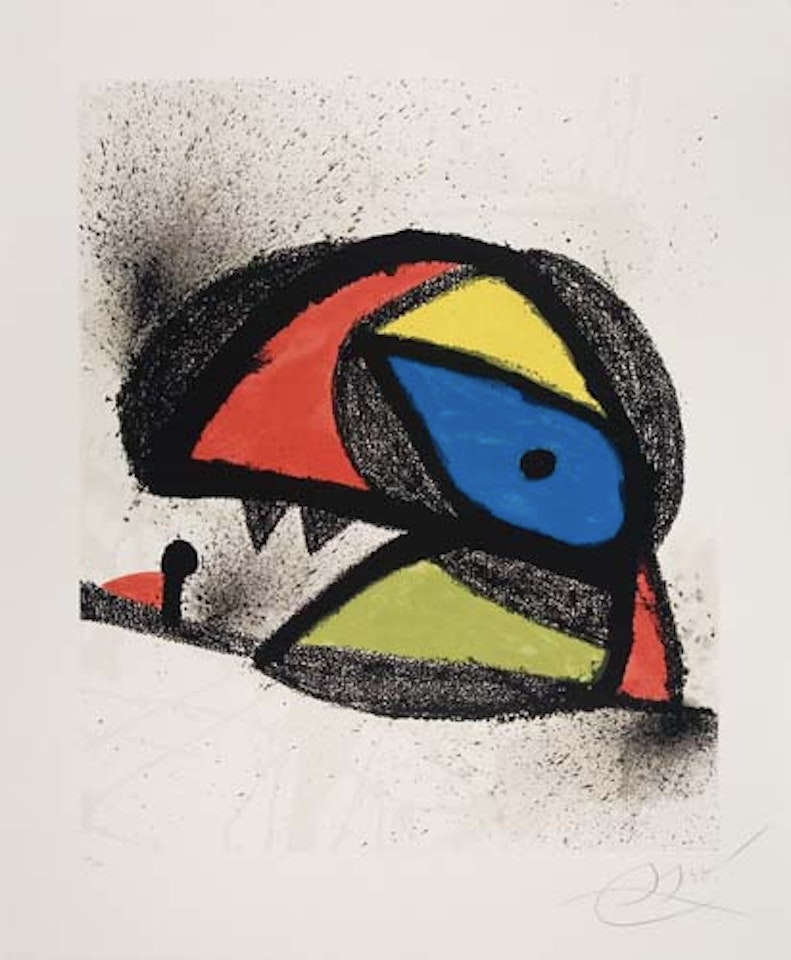 Homenatge à J. Torres Clavé by Joan Miró