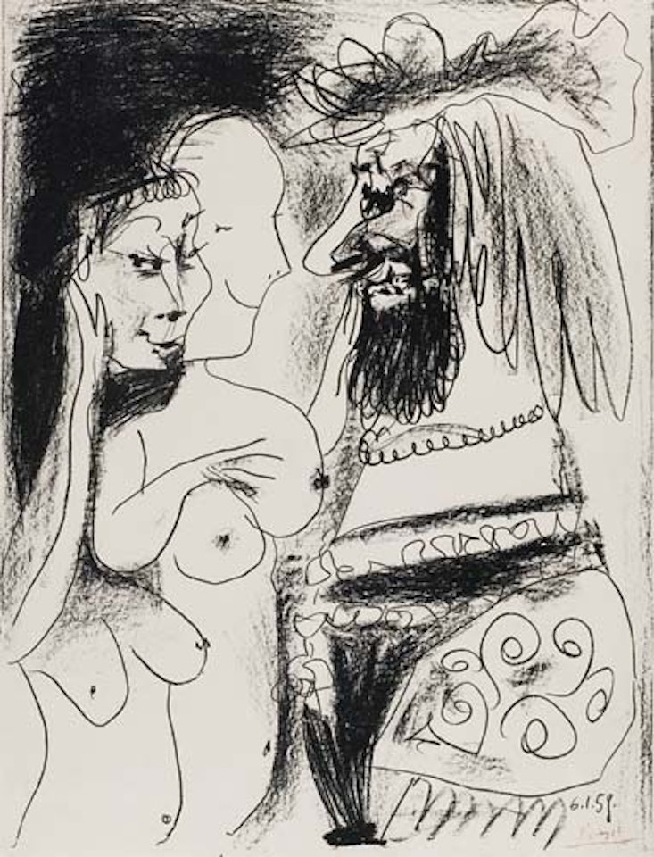 Le Vieux Roi by Pablo Picasso