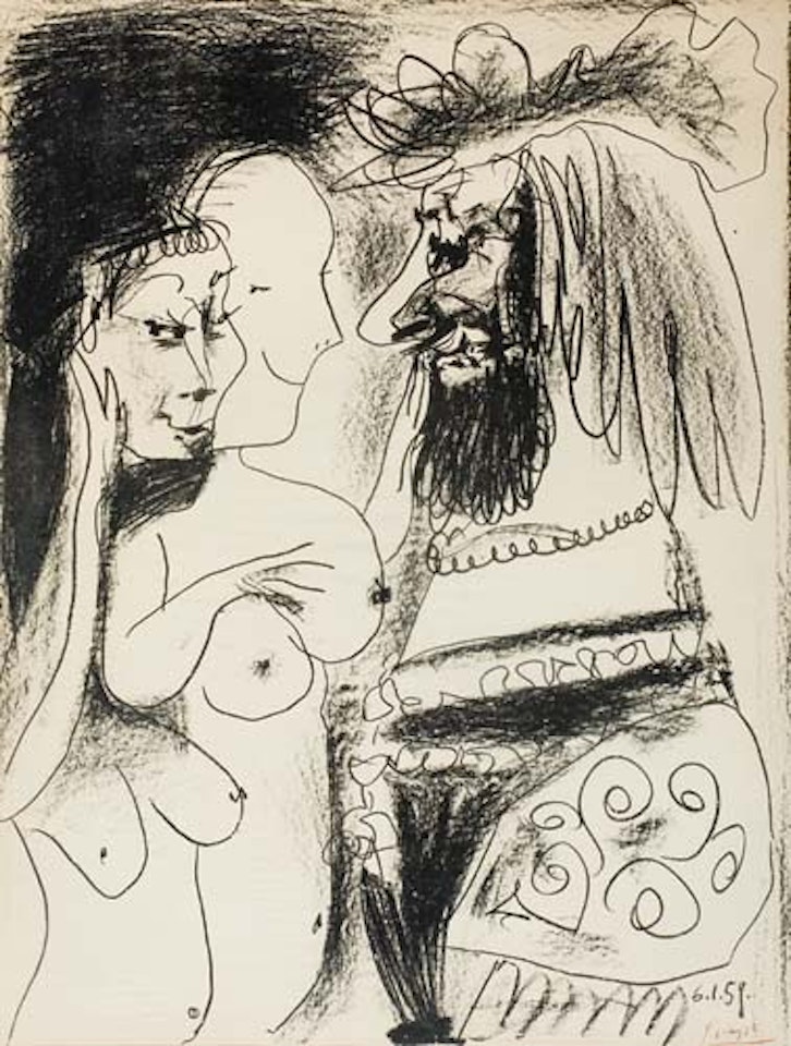 Le Vieux Roi by Pablo Picasso