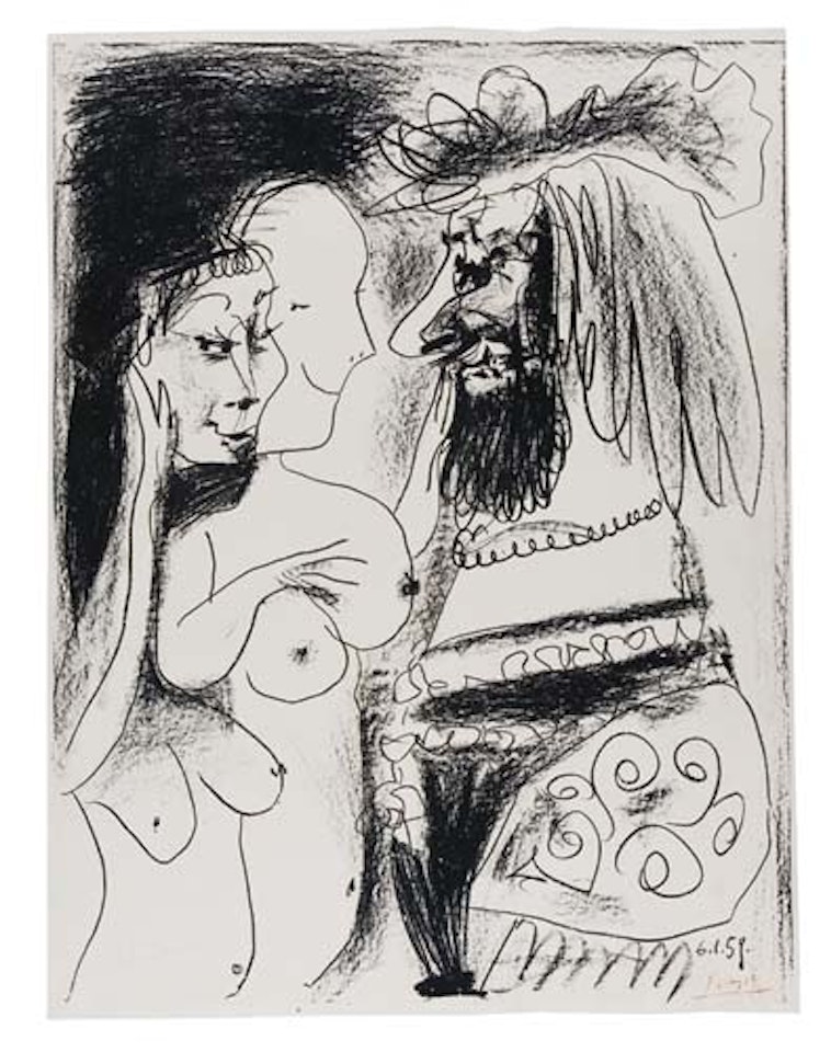 Le Vieux Roi by Pablo Picasso