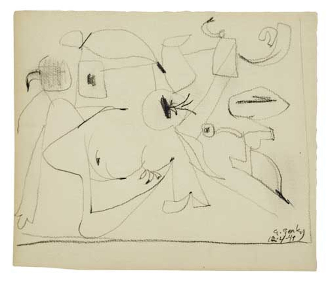 Composition by Arshile Gorky