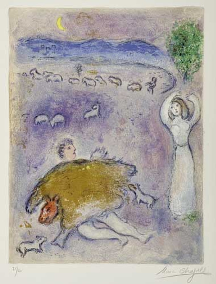 La Ruse de Dorcon by Marc Chagall
