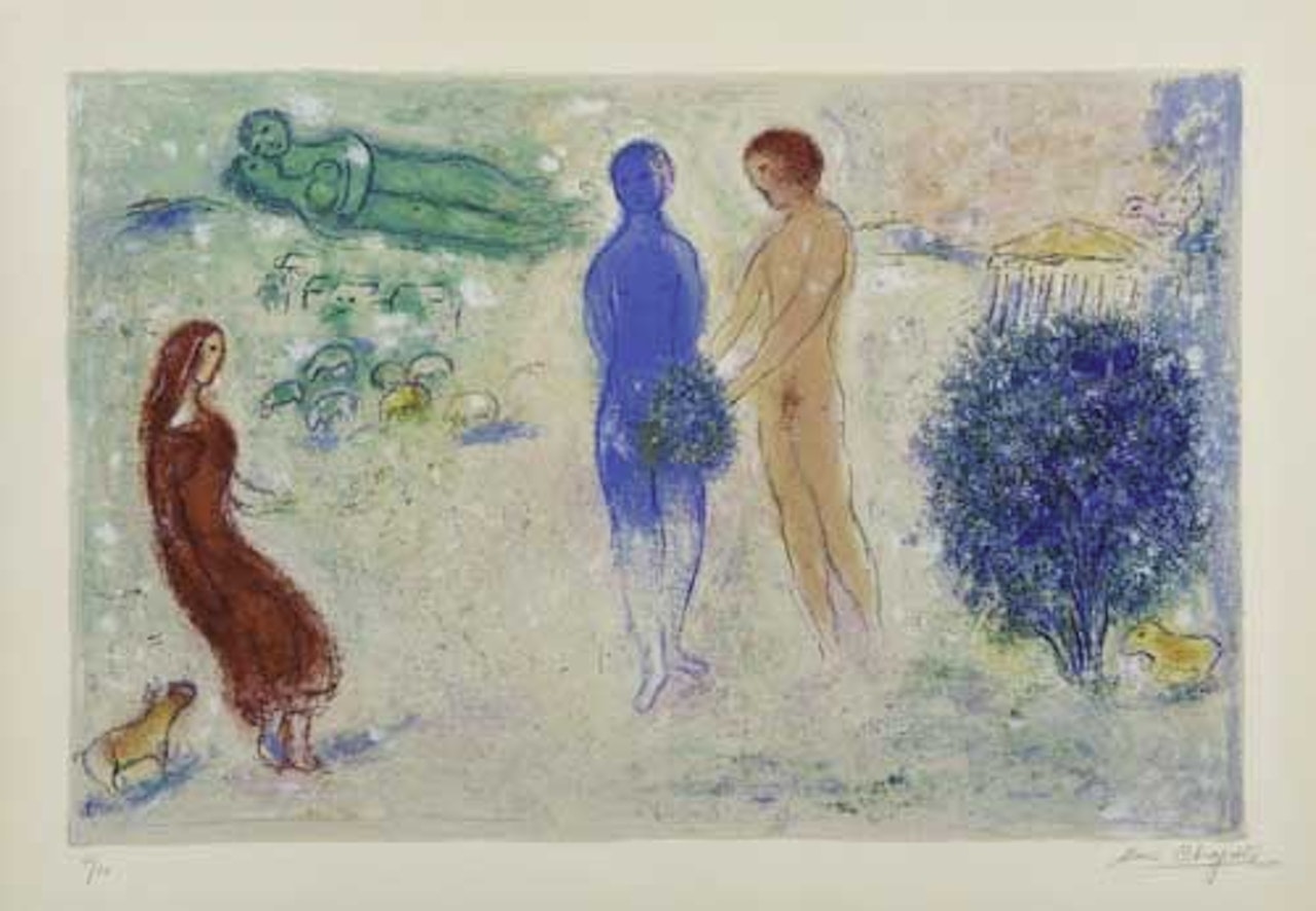 Le Jugement de Chloé by Marc Chagall