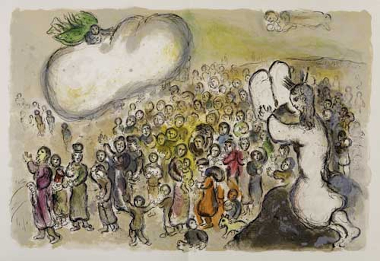 The Story of Exodus by Marc Chagall