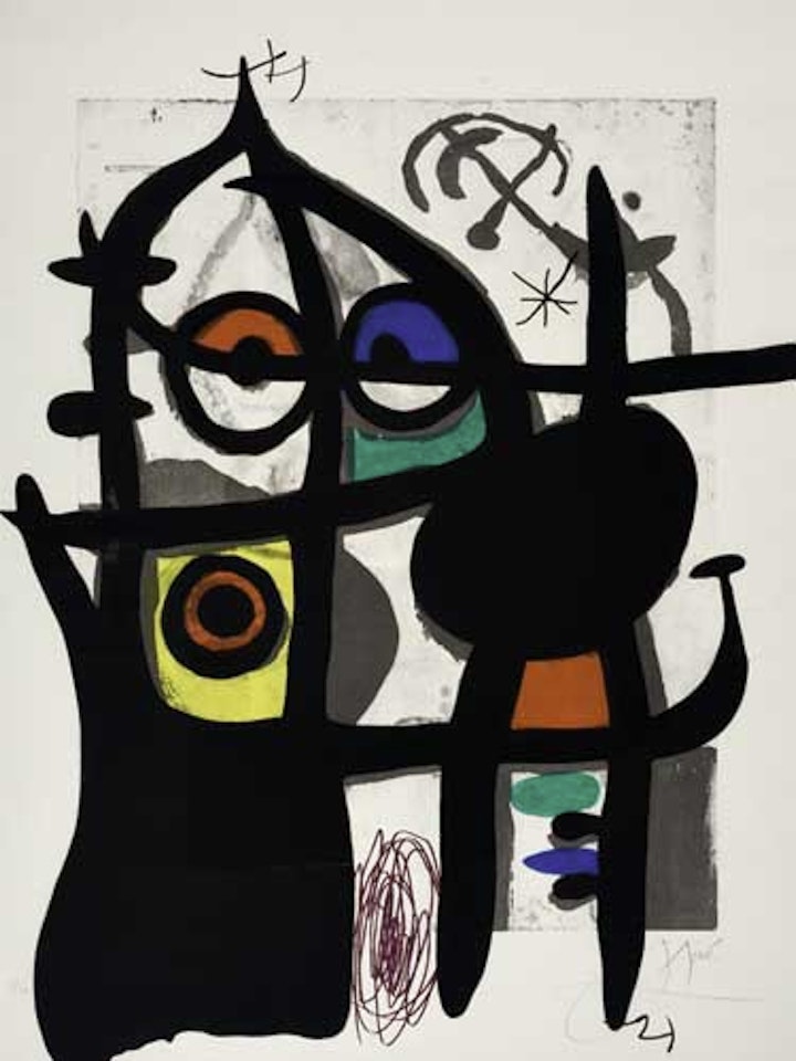 La Captive by Joan Miró