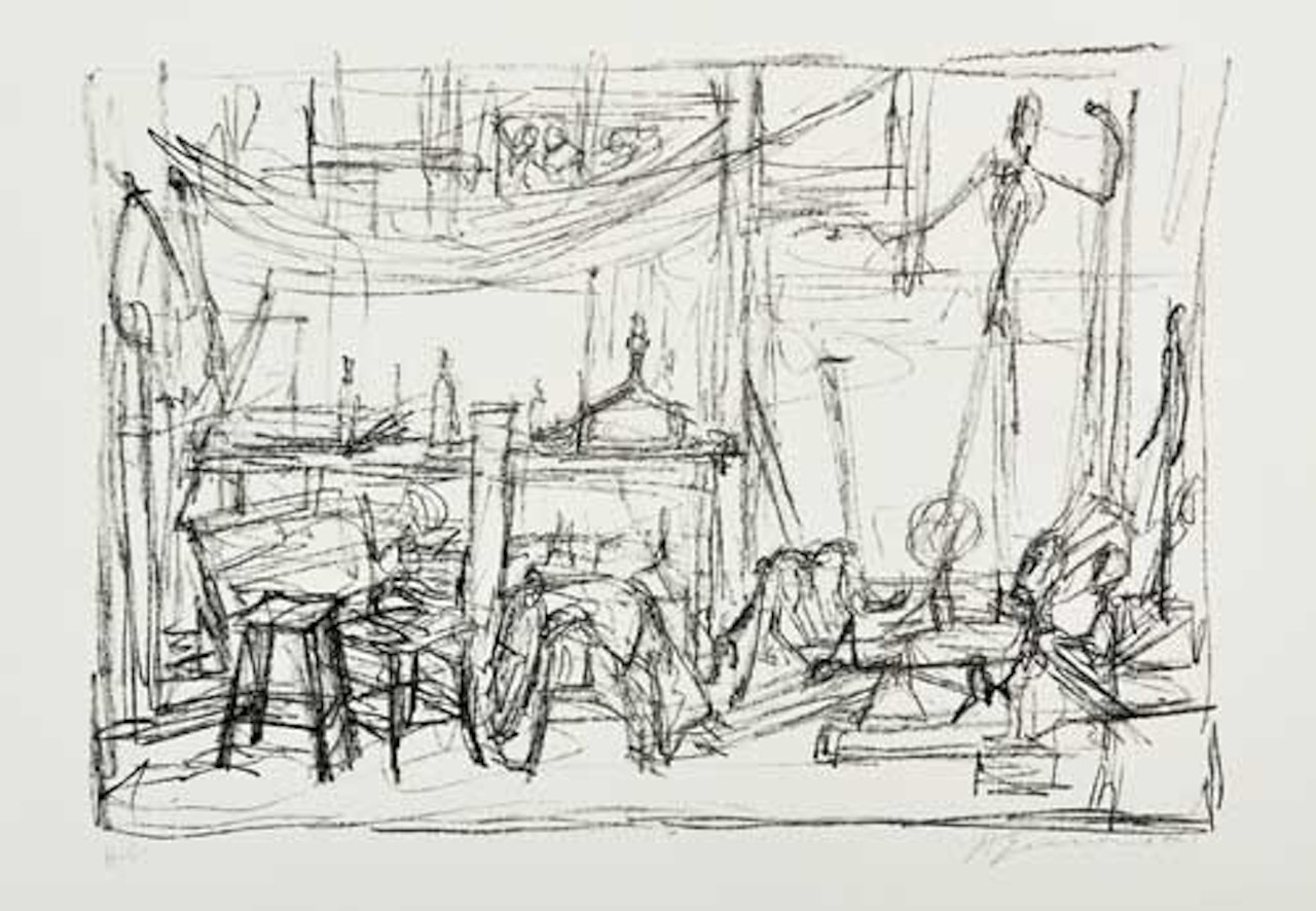 Atelier II by Alberto Giacometti