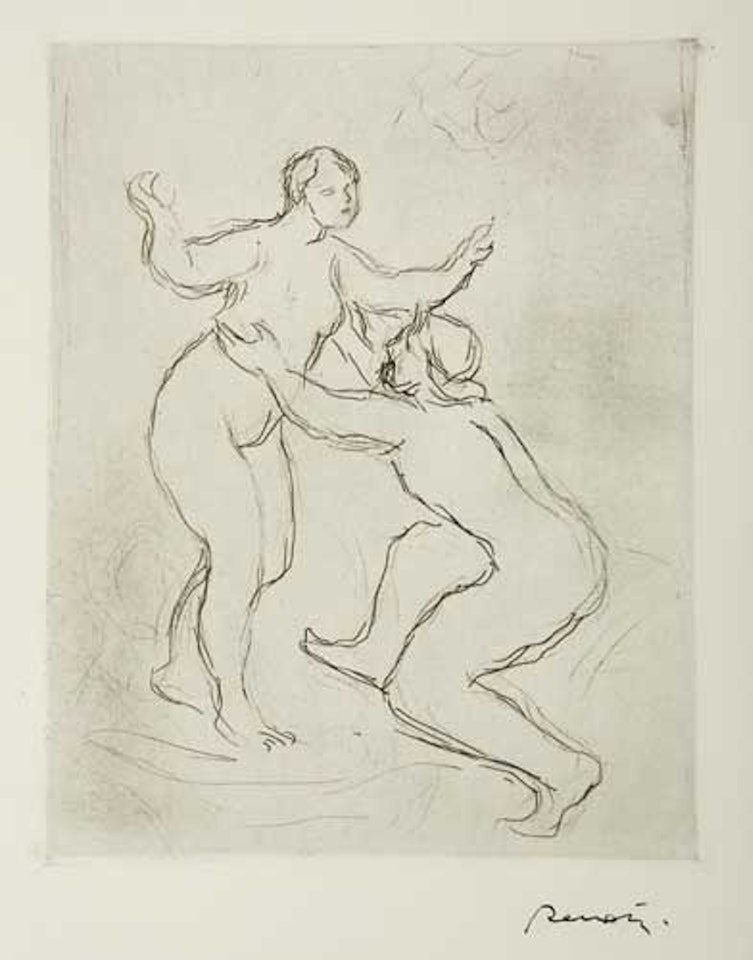 Le Fleuve Scamandre, 2e planche by Pierre-Auguste Renoir